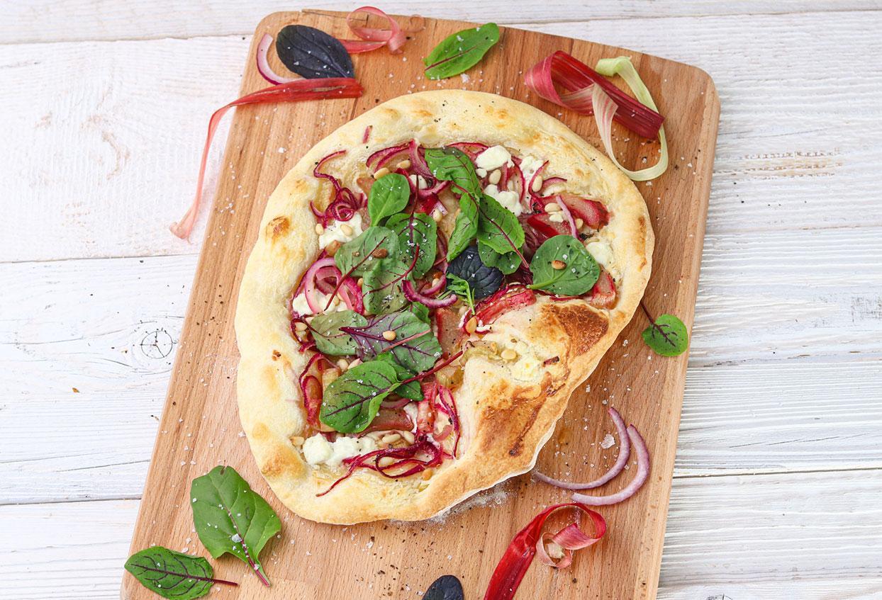 Sommerlicher Blitz-Flammkuchen - Schritt 7