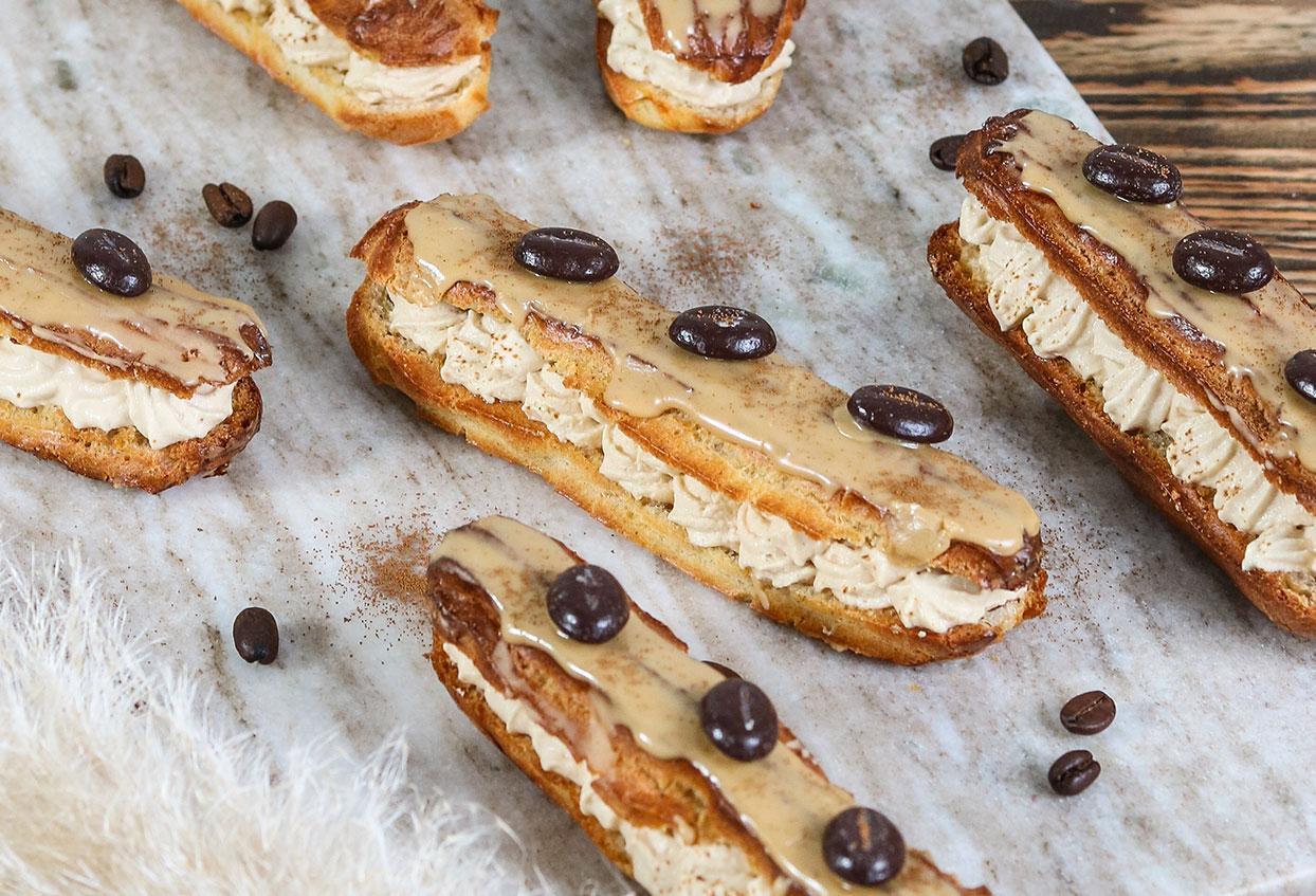 Kaffee Eclairs - Schritt 12