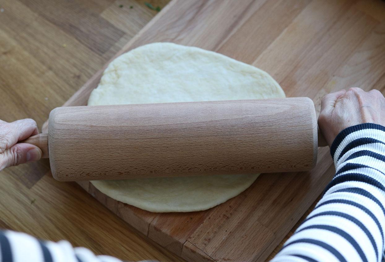 Einfache Curry-Lauch-Karotten Quiche - Schritt 3