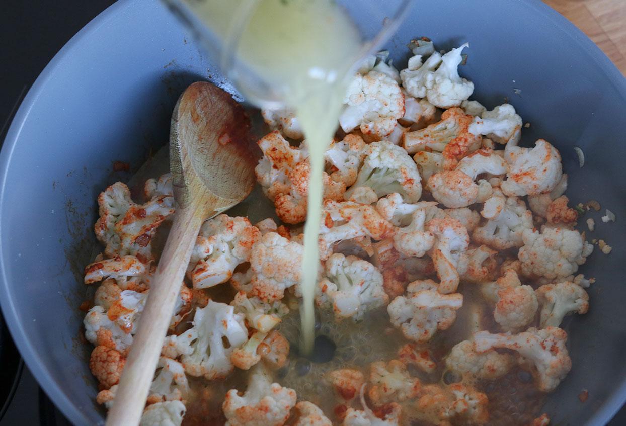Veganes Blumenkohl Curry (lecker) - Schritt 5