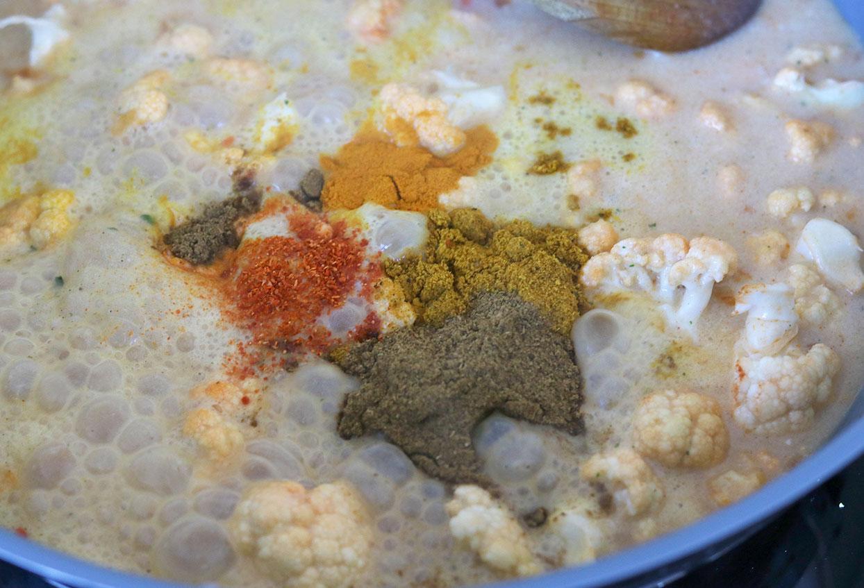Veganes Blumenkohl Curry (lecker) - Schritt 6
