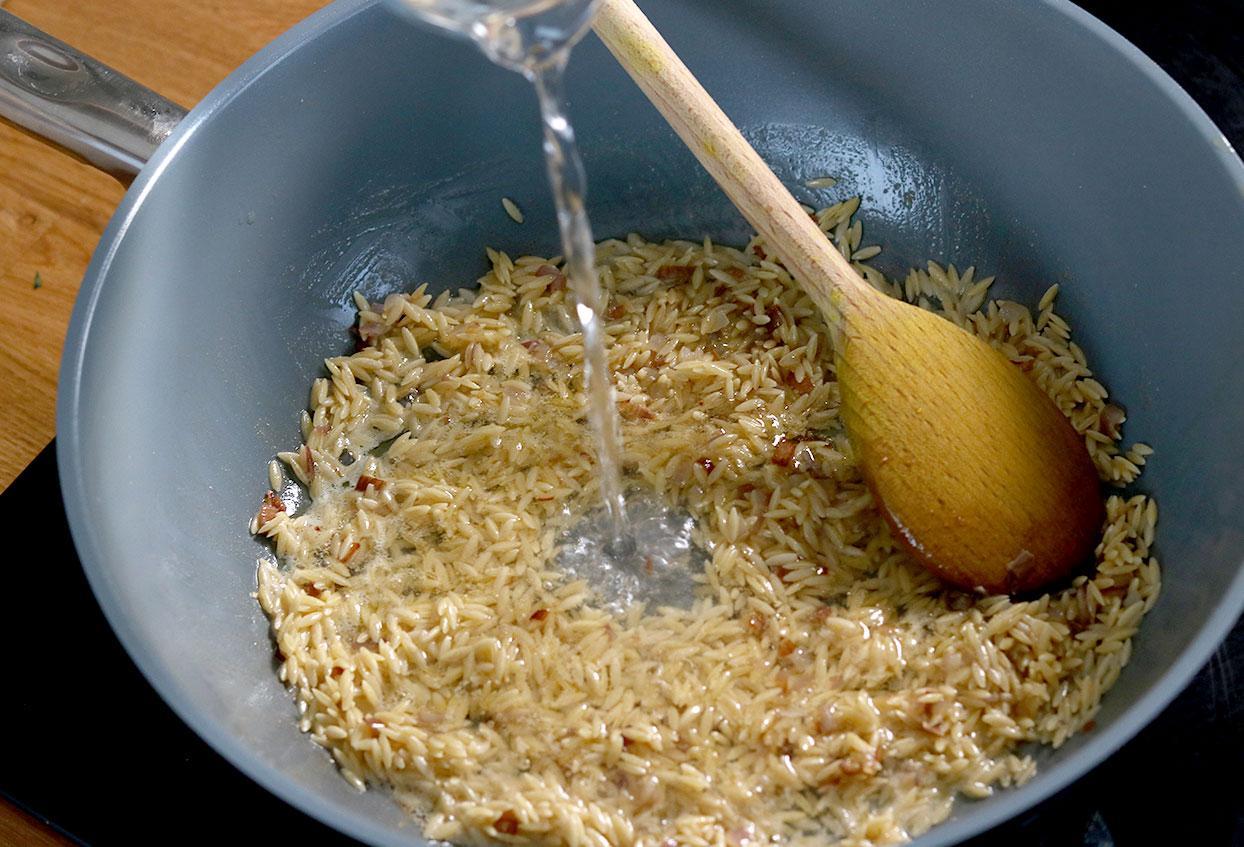 20 Minuten Nudelreis Pfanne - Schritt 4