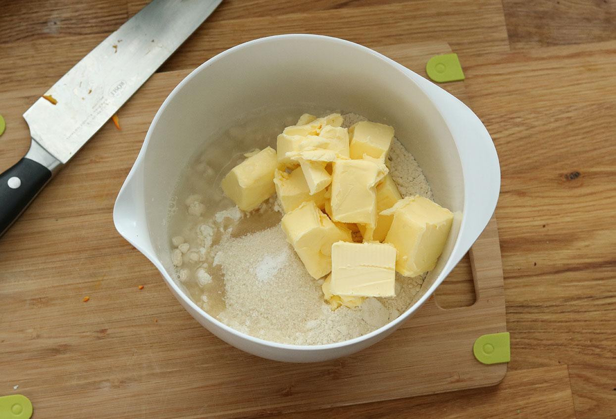 Köstlicher Apfel Birnen Pie - Schritt 1