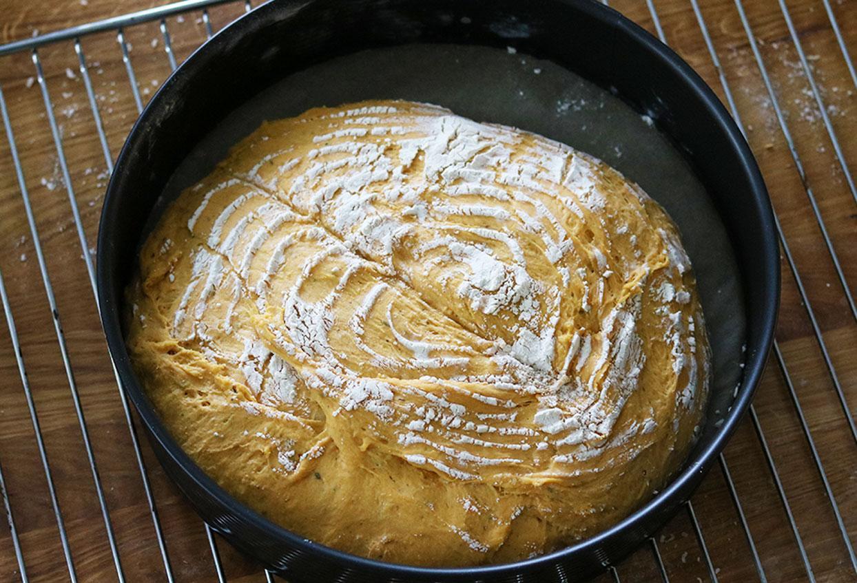 Kürbis-Brot (schön fluffig) - Schritt 8