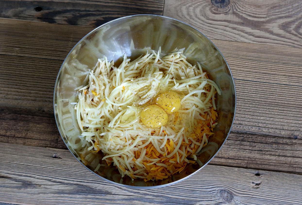 Kürbisrösti - Schritt 1
