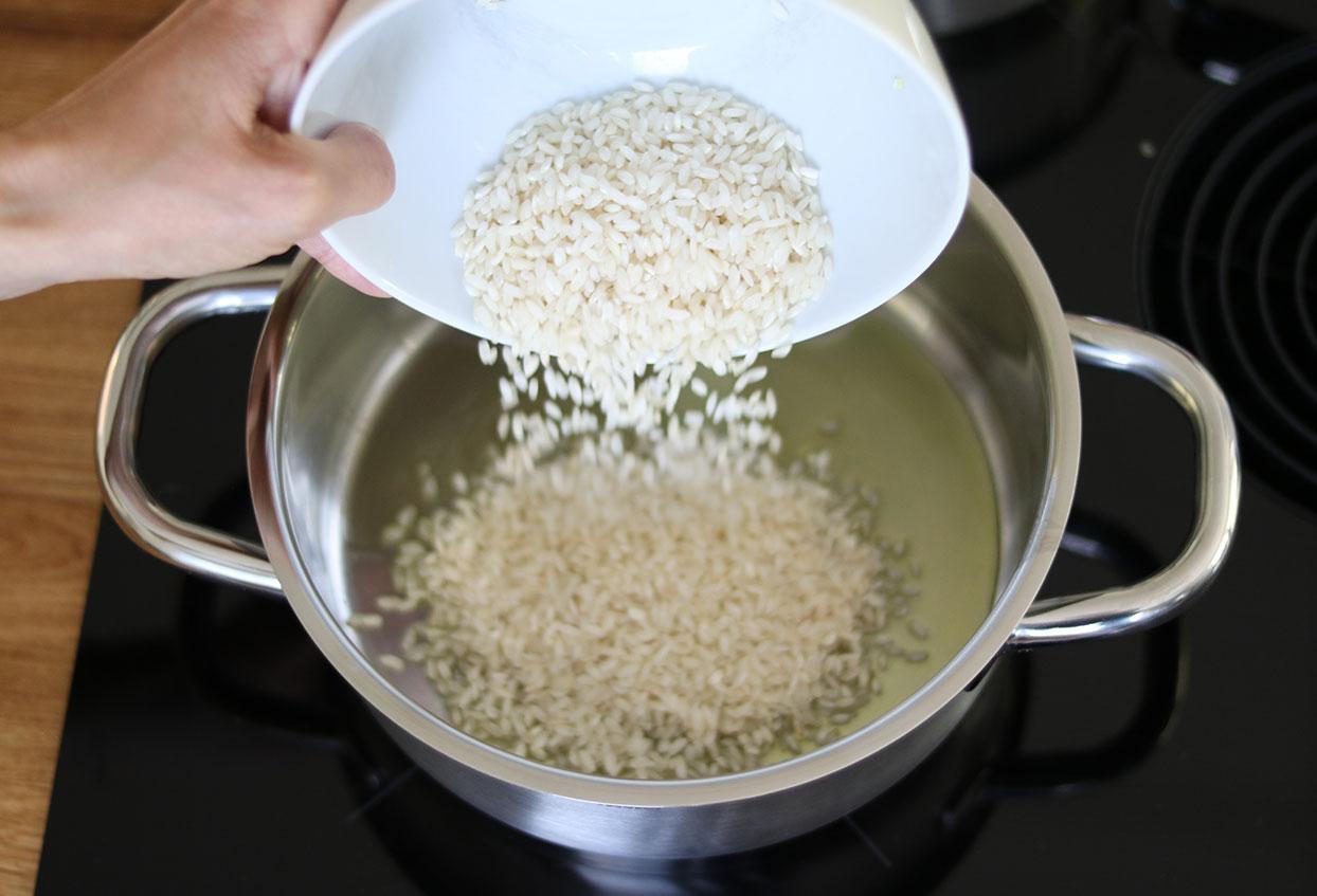 Spargel Risotto - Schritt 2