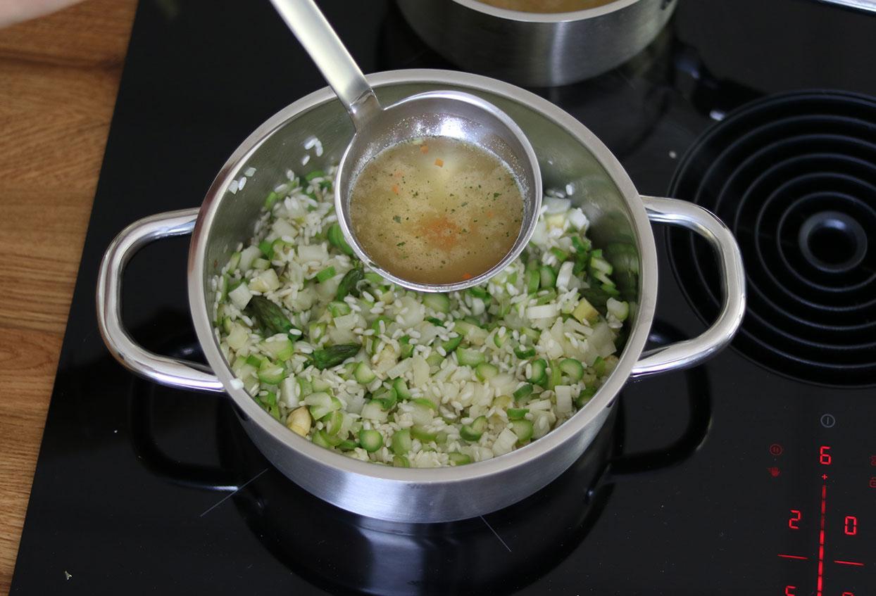 Spargel Risotto - Schritt 5