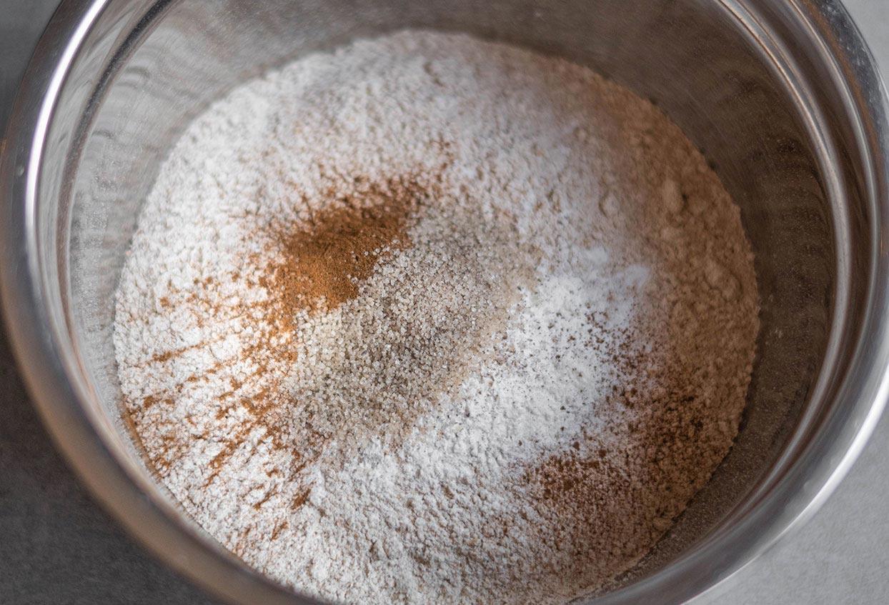 Hafer-Himbeer-Schokokekse - Schritt 1
