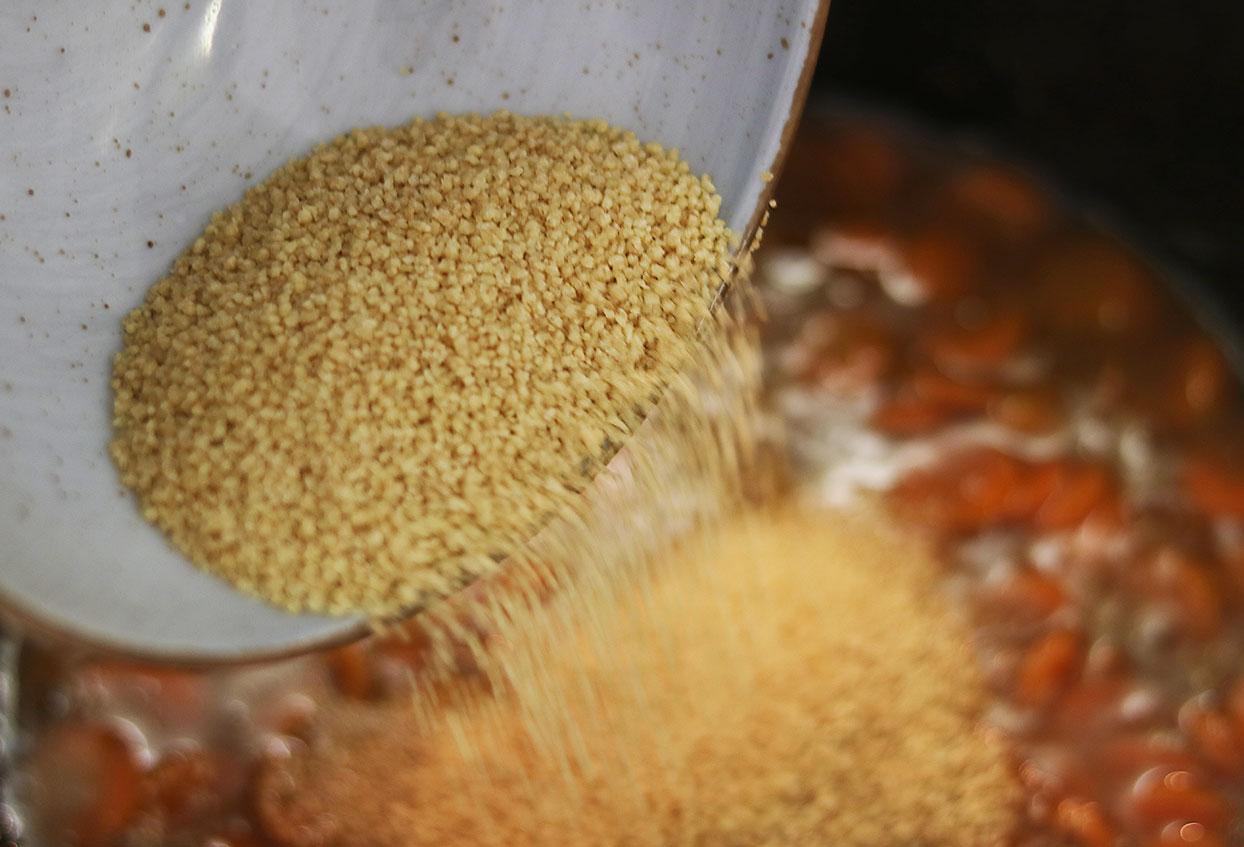 Orientalisch angehauchter Couscous - Schritt 6