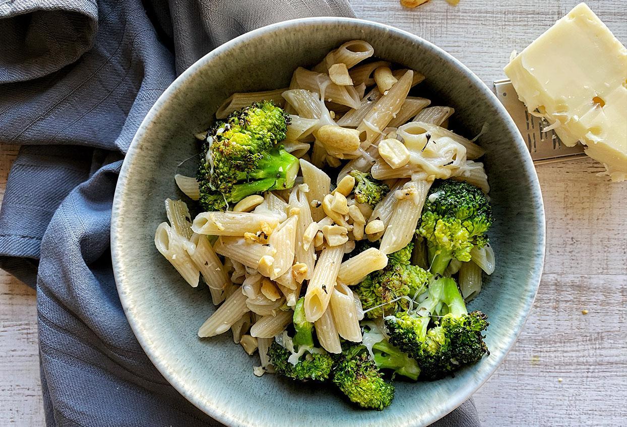 5 Zutaten Penne mit geröstetem Brokkoli - Schritt 5