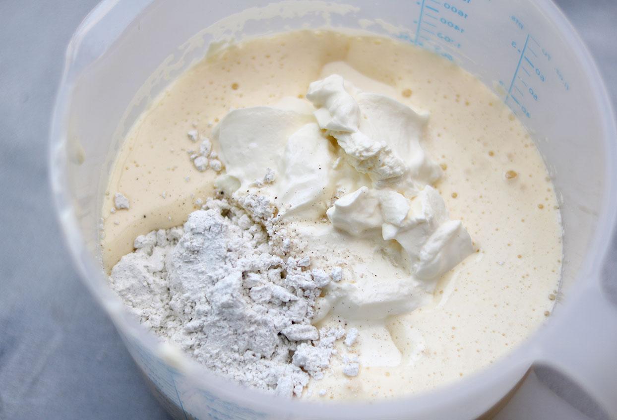 Einfacher Käsekuchen - Schritt 3