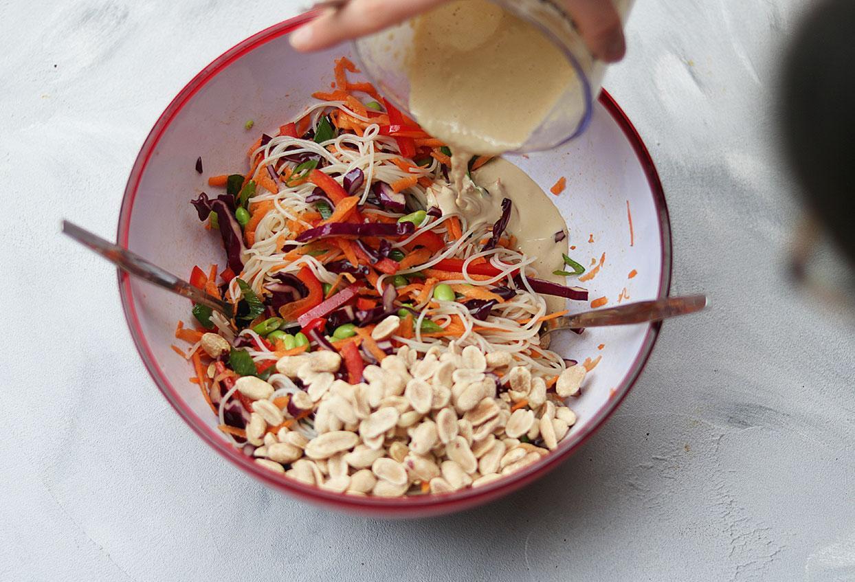 Thai-Nudelsalat - Schritt 7