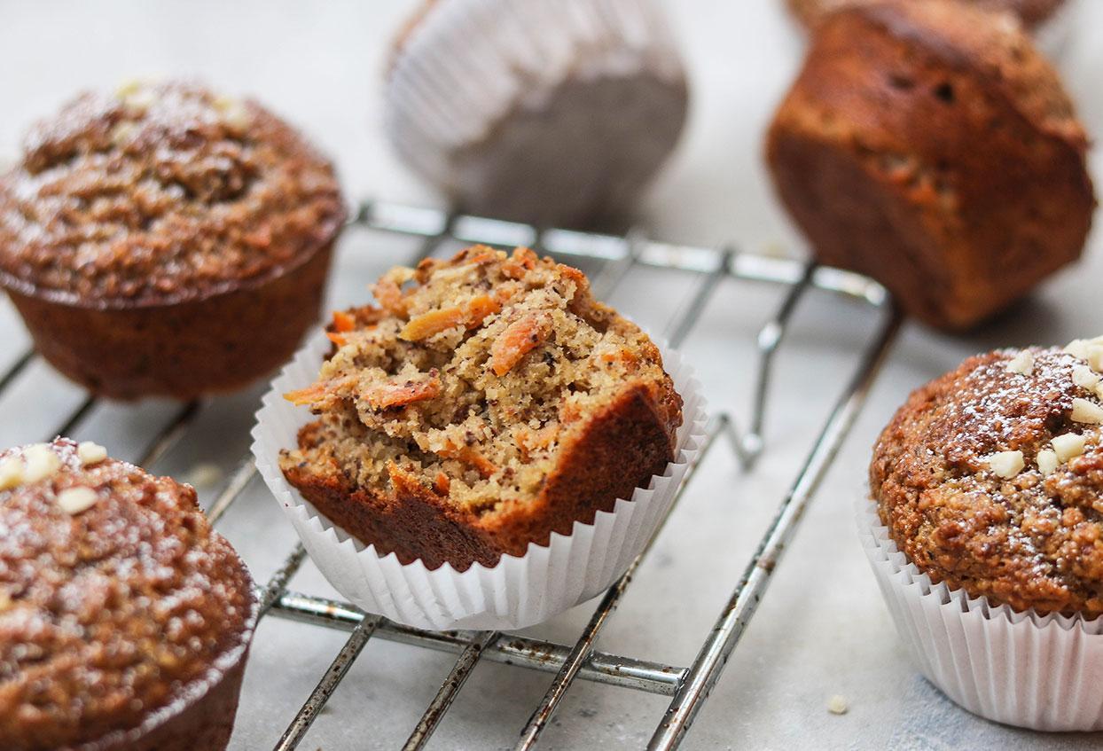 Karottenkuchen-Frühstücksmuffins - Schritt 7