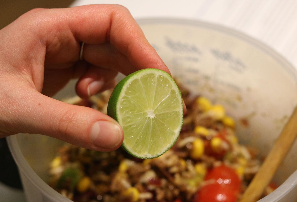 Mexiko Burrito Bowl - Schritt 6