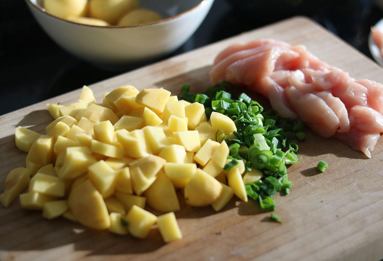 6-Zutaten Alltags-Curry - Schritt 1