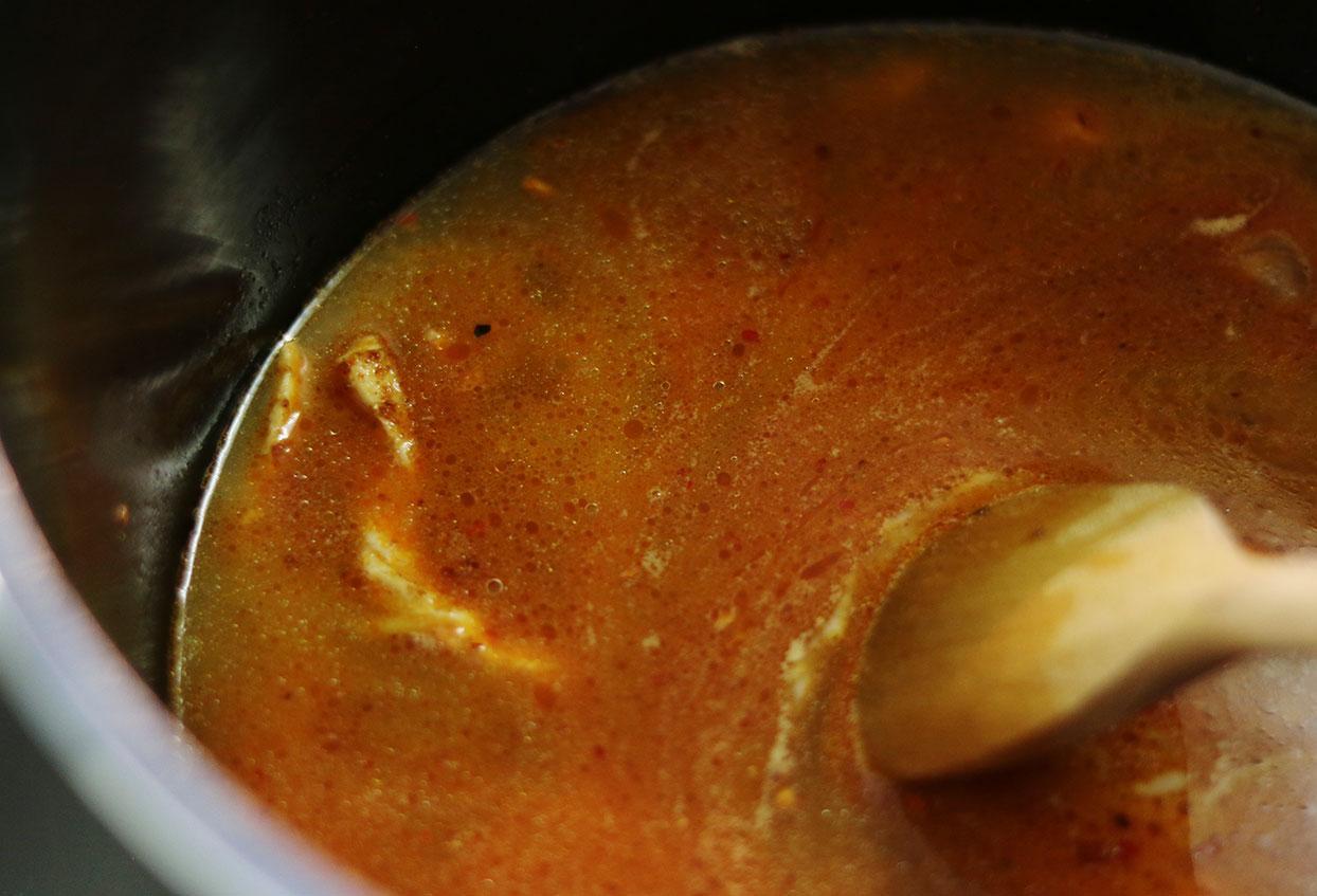 Rote Thai-Curry-Suppe (mega lecker) - Schritt 8