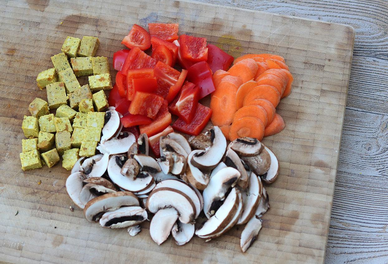 Rotes Thai Curry (vegan) - Schritt 2