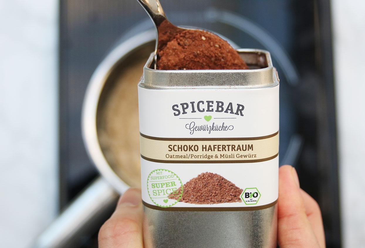 4 Zutaten Schoko-Bananenporridge - Schritt 4