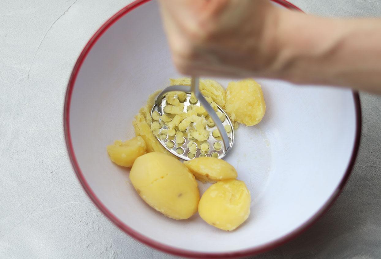 Kartoffel-Quark-Taler - Schritt 1