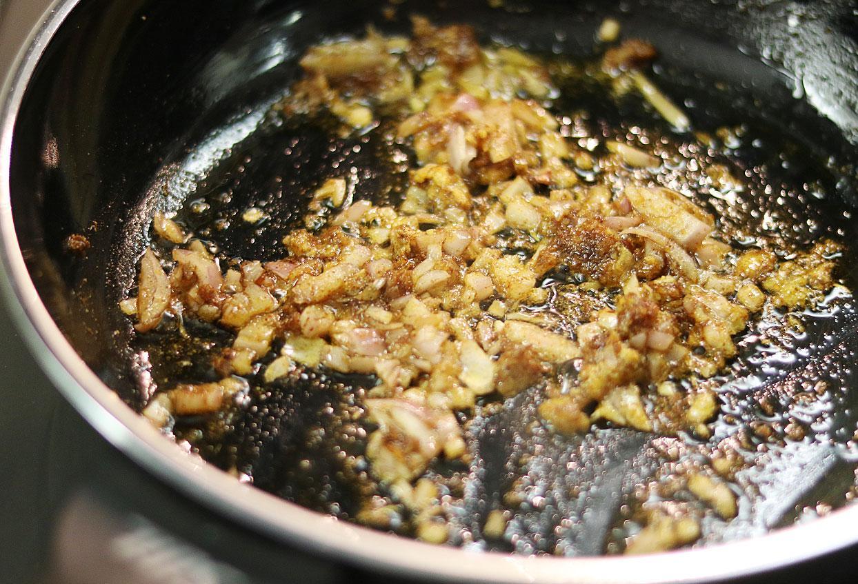 Rotes Linsen Dahl (vegan) - Schritt 7