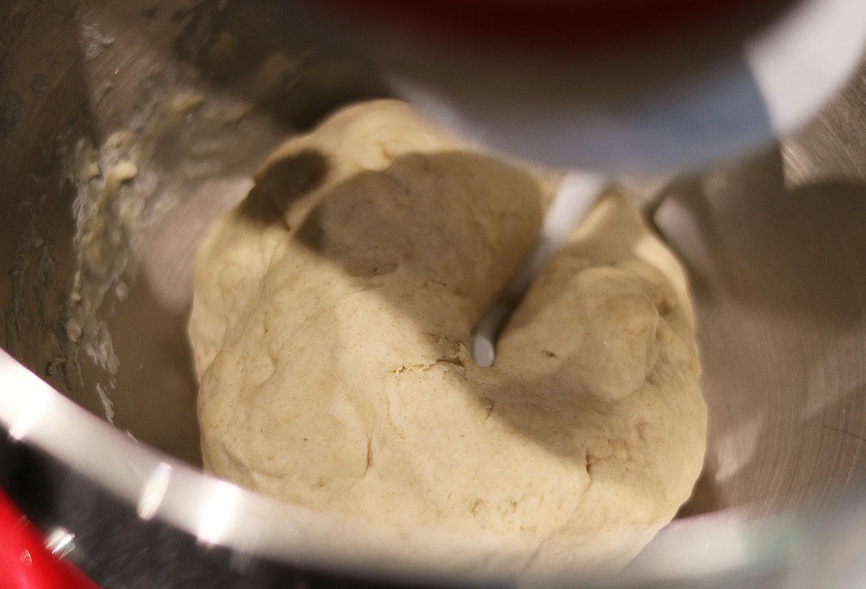 Veganes Naan Brot - Schritt 3