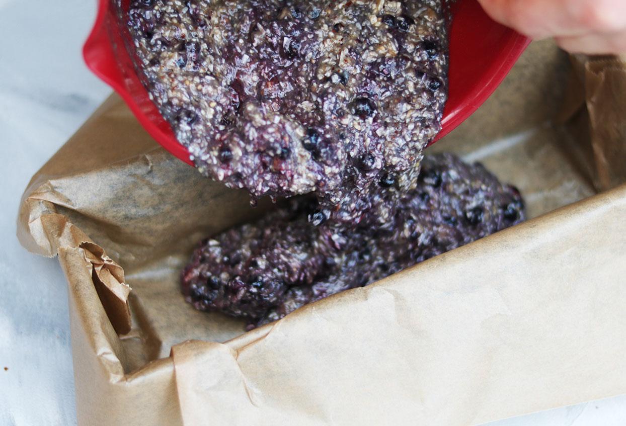 Haukes Bananen-Kokos-Blaubeerenbrot - Schritt 4