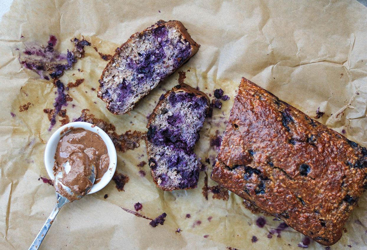 Haukes Bananen-Kokos-Blaubeerenbrot - Schritt 6