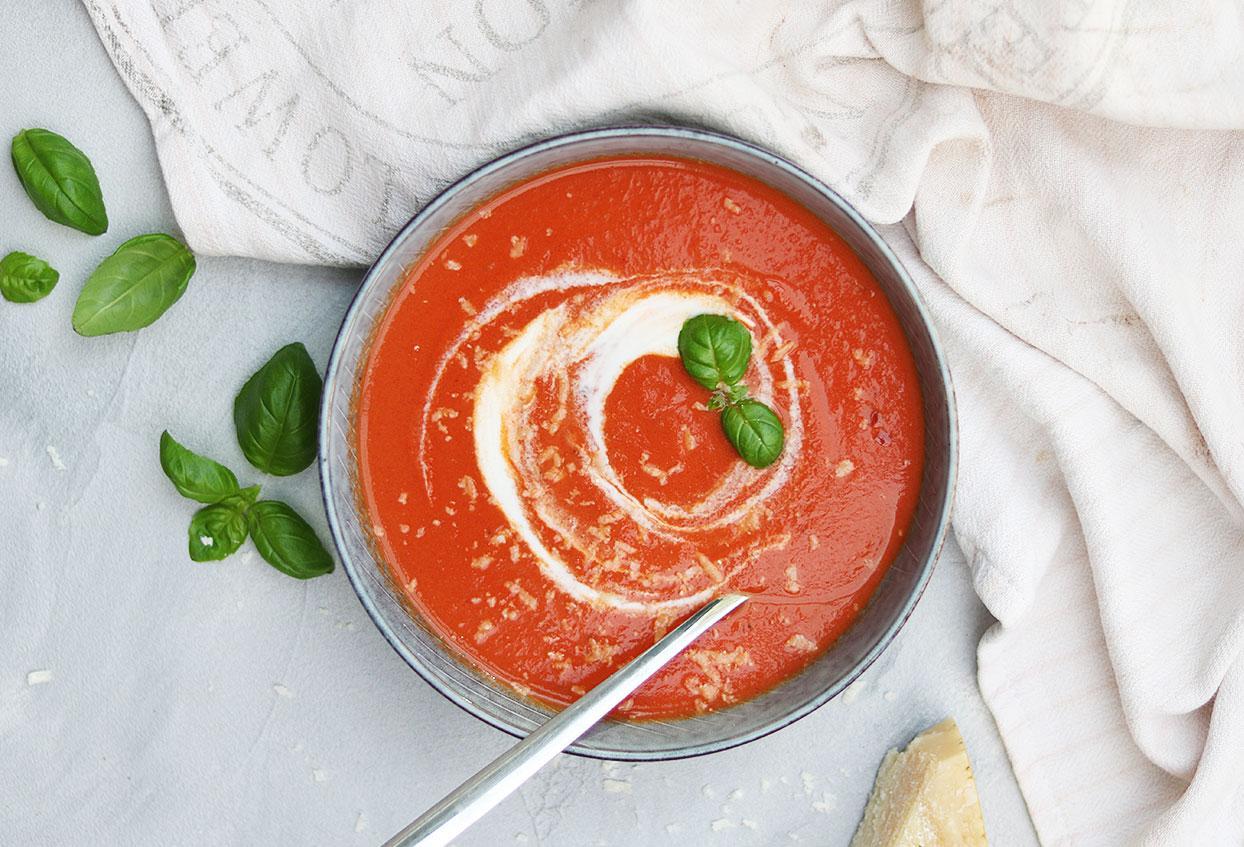 Schnelle Tomaten-Creme-Suppe - Schritt 6