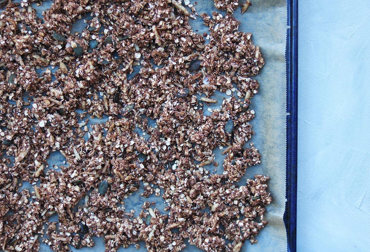Spekulatius-Schoko-Granola - Schritt 4