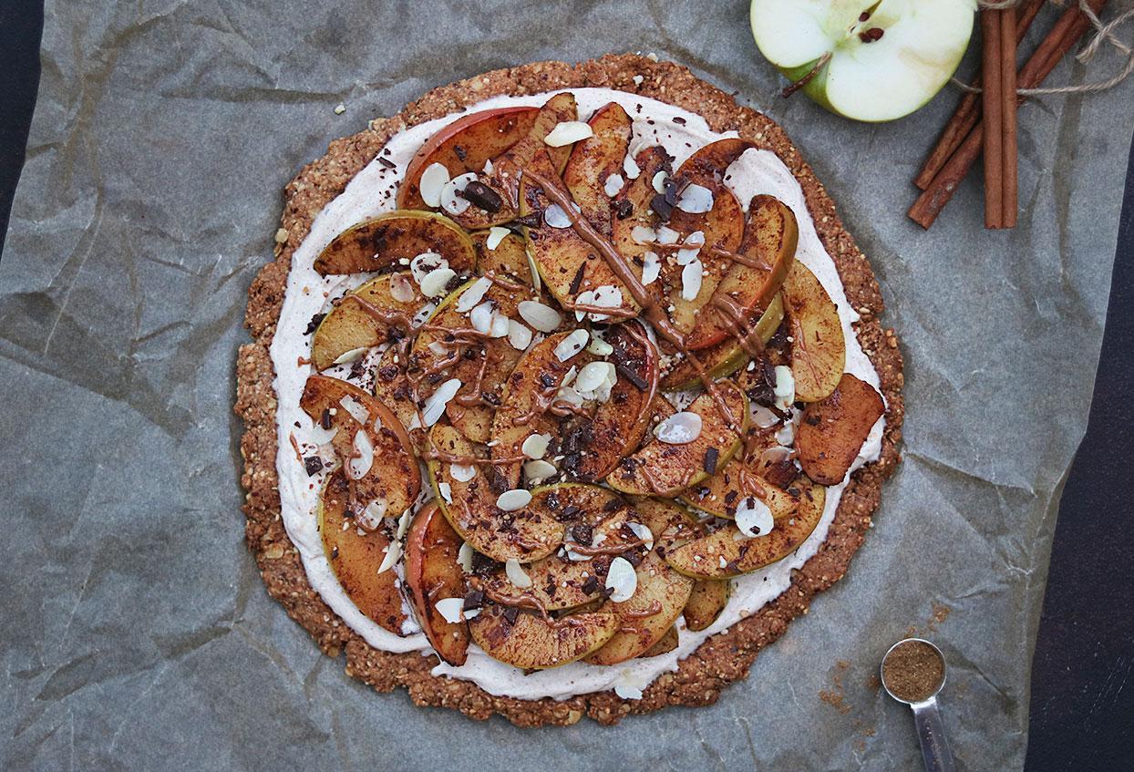 Weihnachtliche Apfel-Spekulatius Tarte - Schritt 8