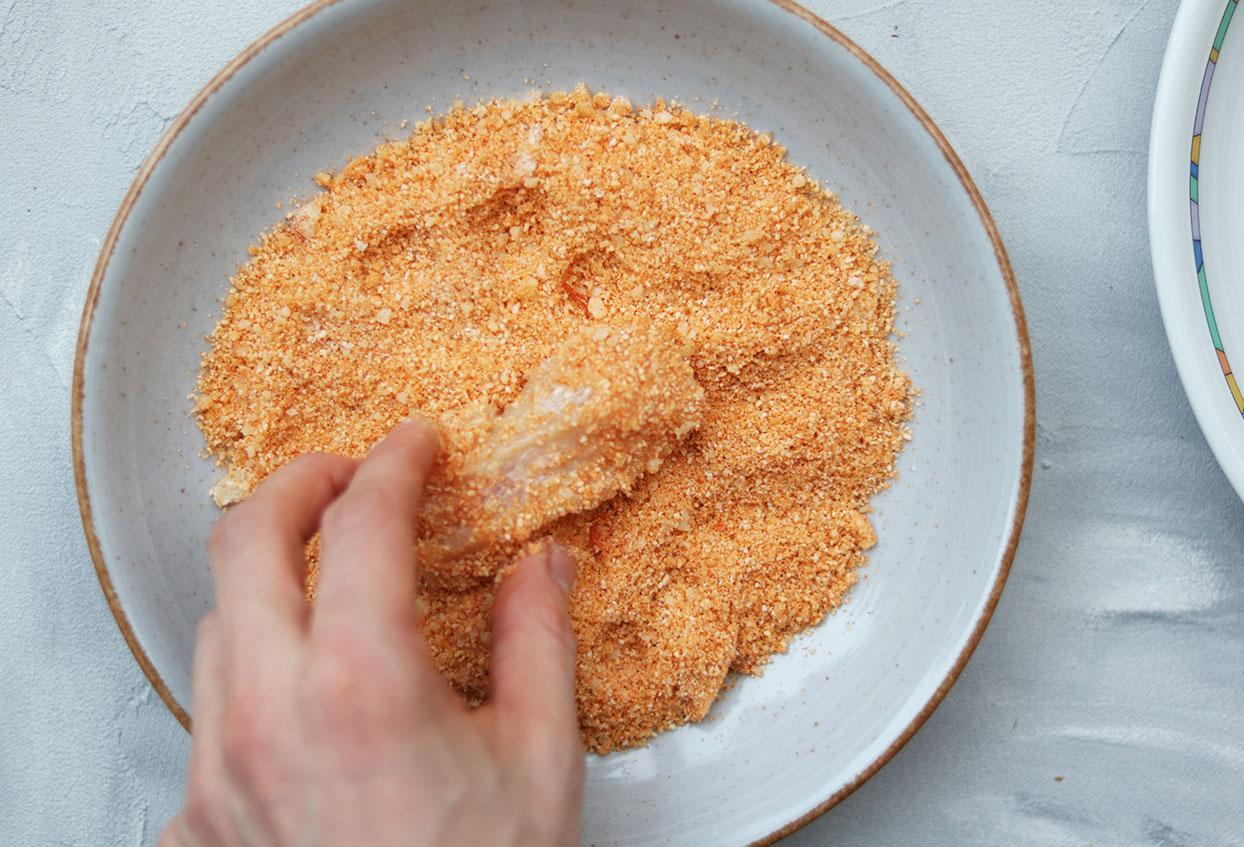Chicken Nuggets mit Parmesankruste - Schritt 6