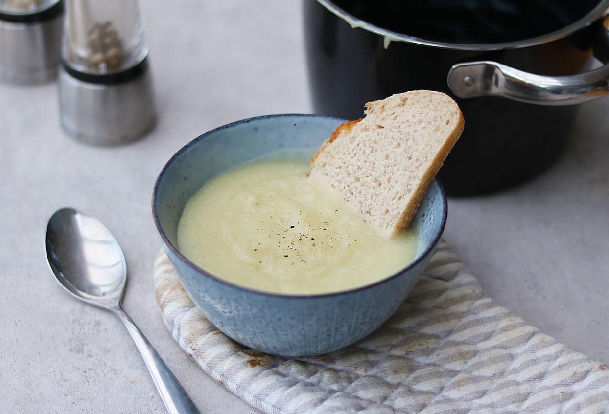 Schnelle Kartoffel-Kohlrabi-Suppe - Schritt 4