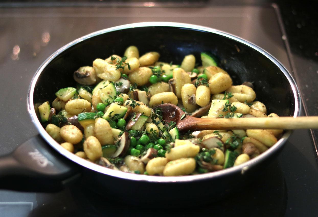 Herbstliche Gnocchi-Pfanne - Schritt 4