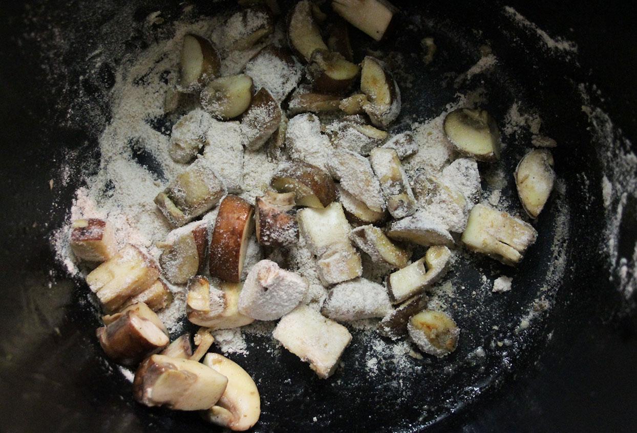Herbstliches Hühner-Fricassee - Schritt 8