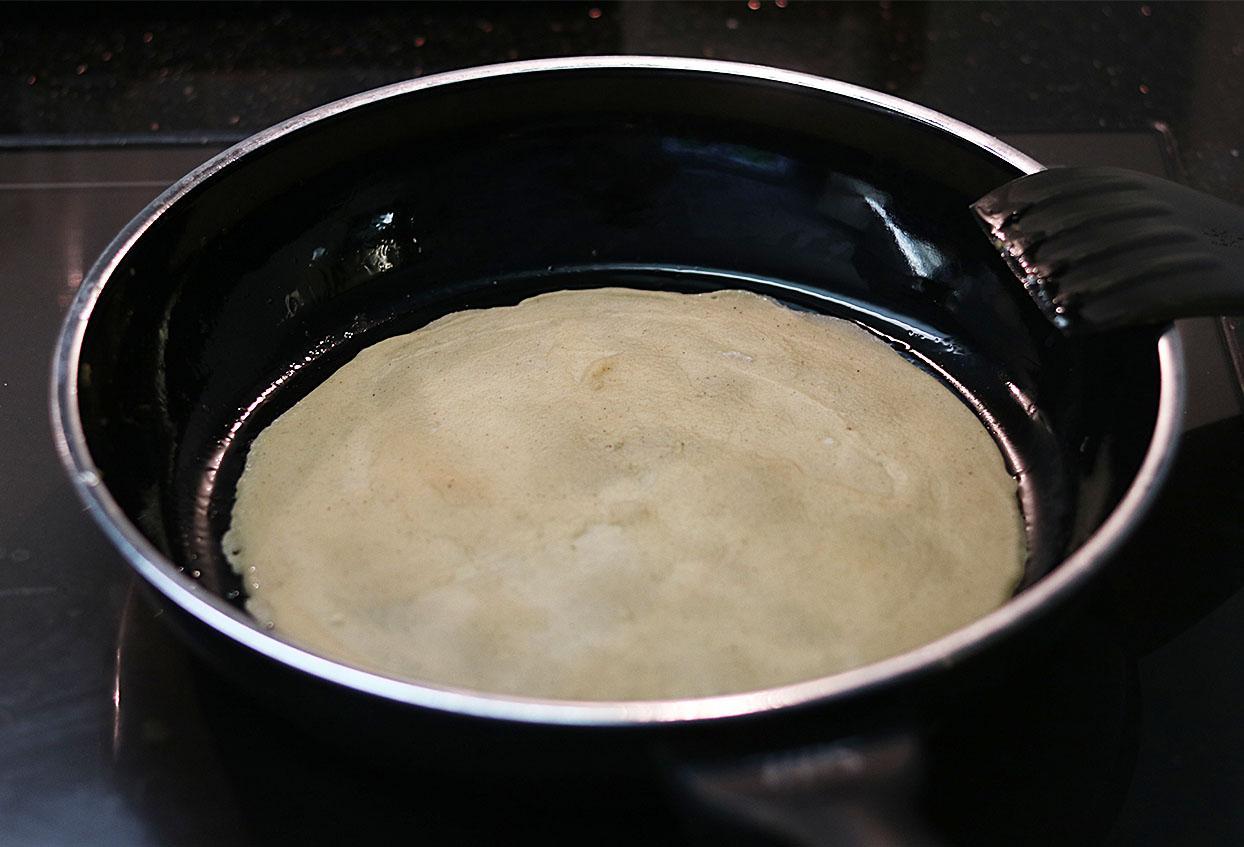 Basis Crêpes - Schritt 3