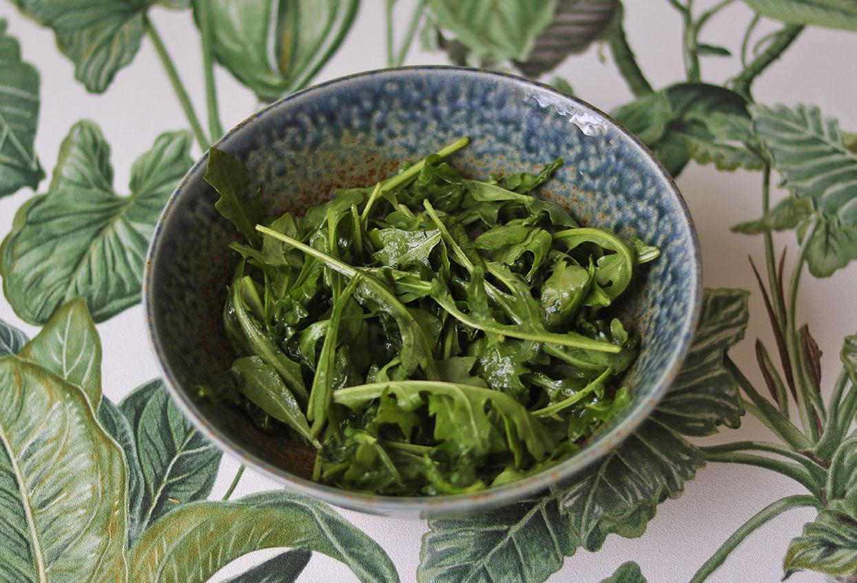 Sommersalat mit gebratenen Nektarinen - Schritt 4
