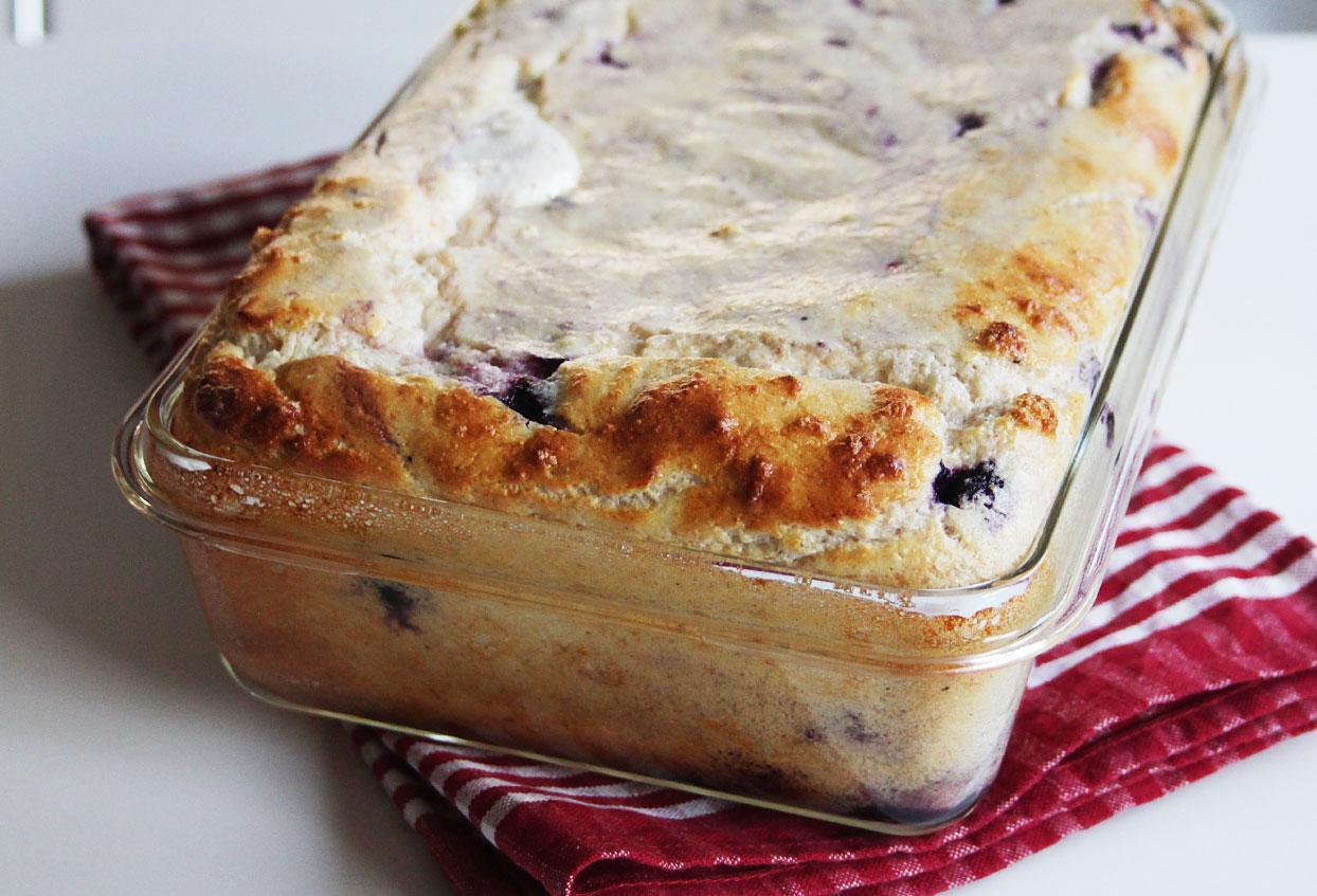 6-Zutaten Quark-Grieß-Frühstücksauflauf - Schritt 8