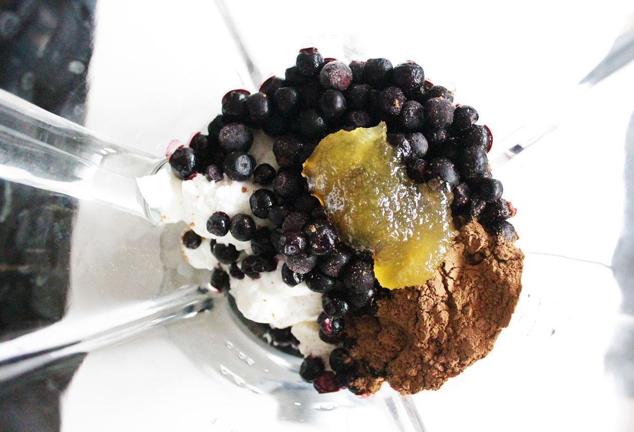 Einfache Beeren-Quark-Bowl - Schritt 1