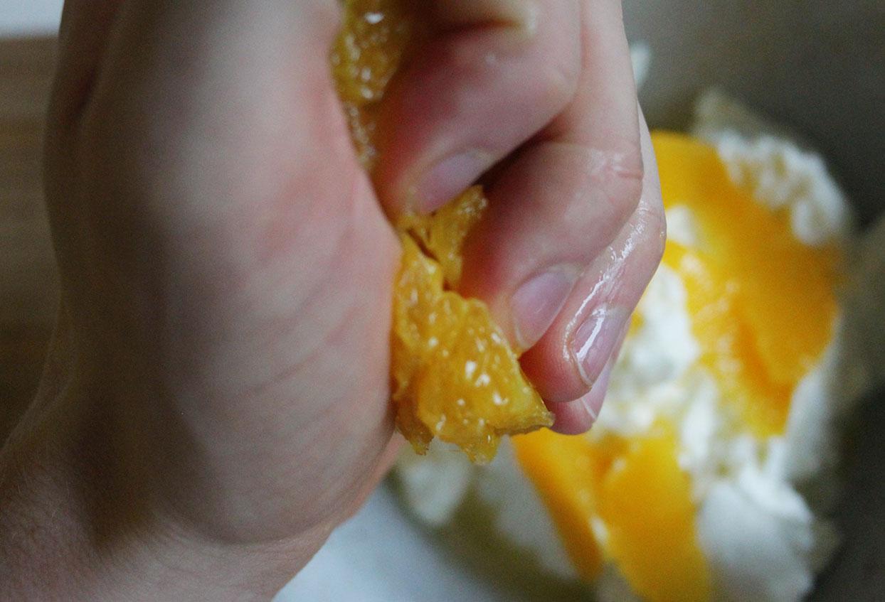 Orangenpower-Quark-Frühstück - Schritt 3