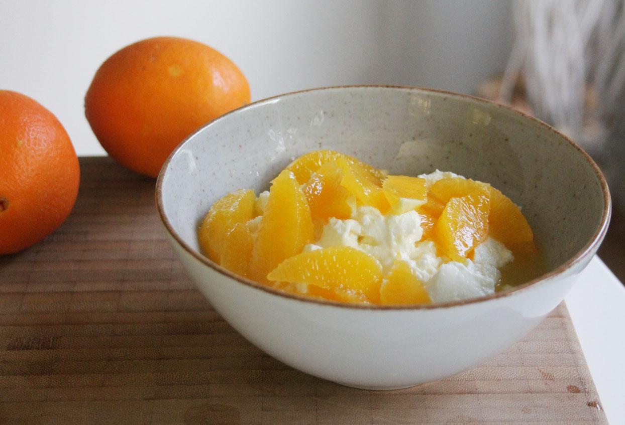 Orangenpower-Quark-Frühstück - Schritt 4