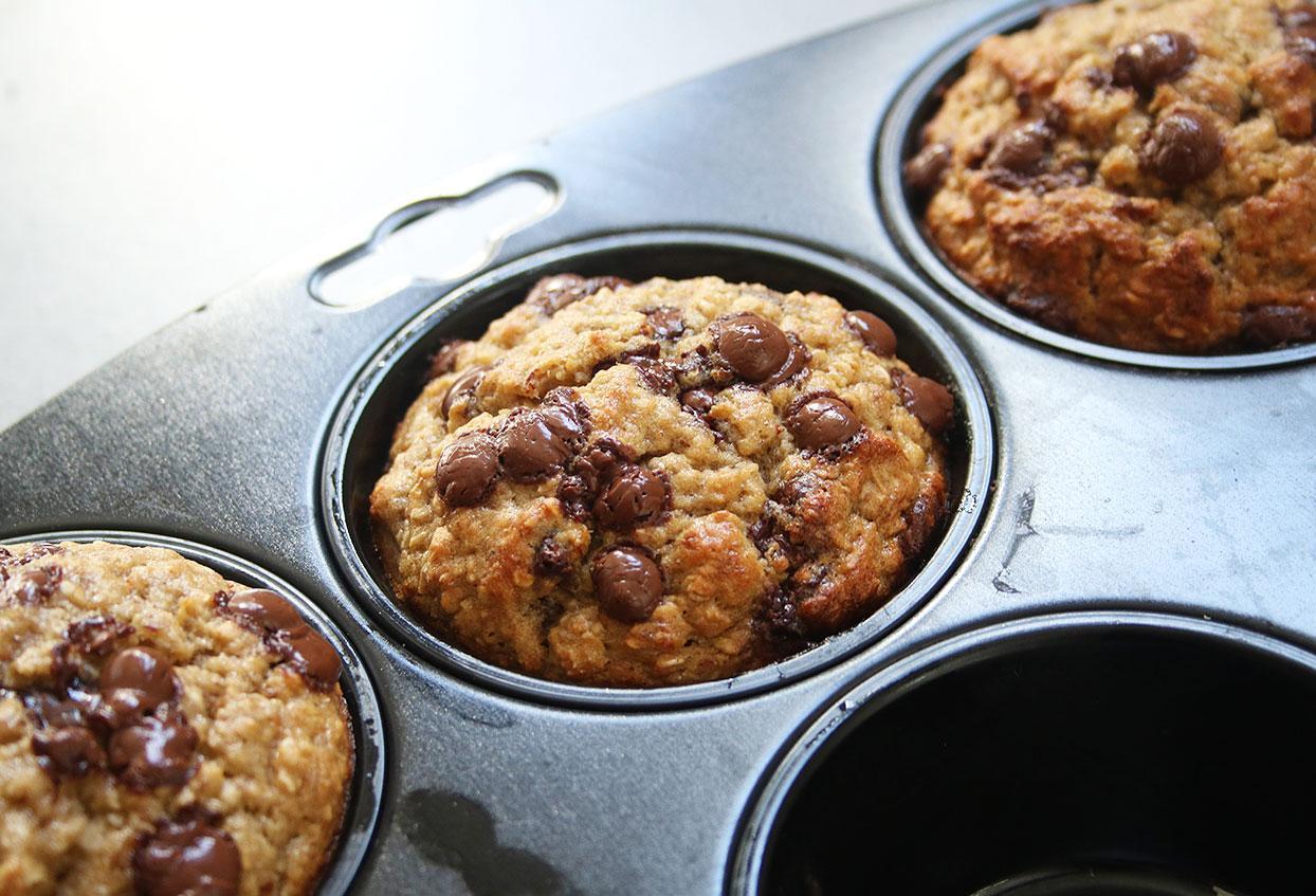 6-Zutaten Bananenbrot-Muffins à la Foodoholic - Schritt 5
