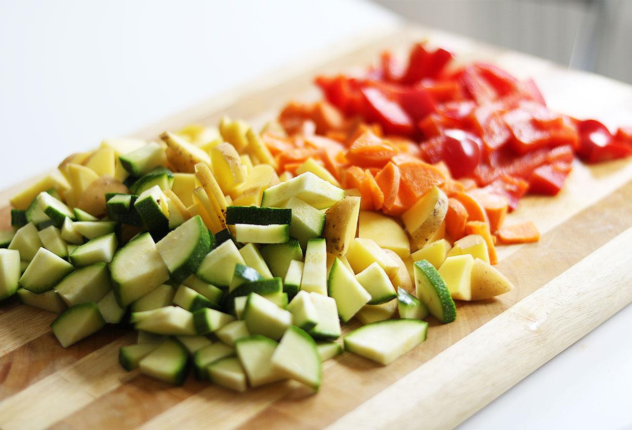 Einfache mediterrane Mittagsschüssel #foodoholicstyle - Schritt 1