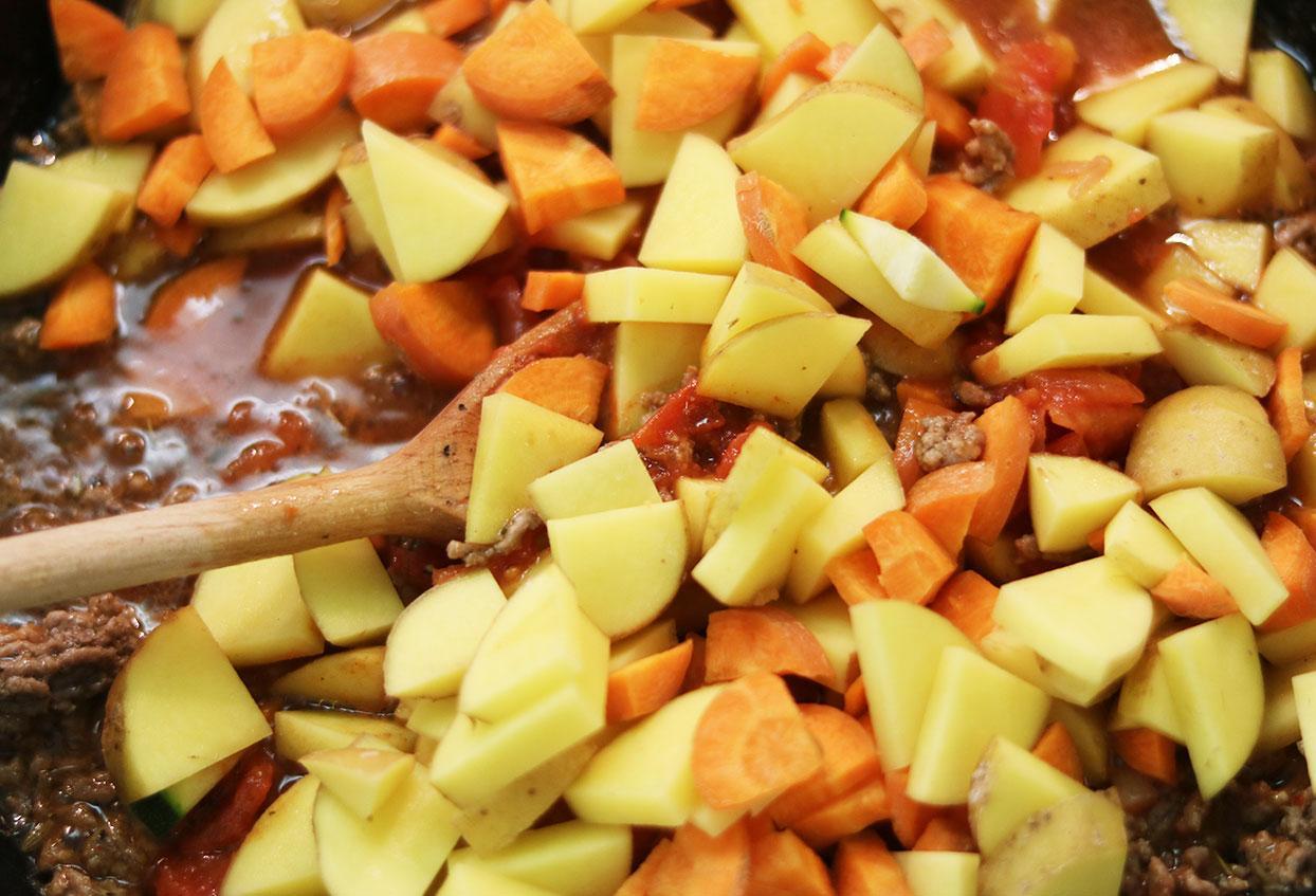 Einfache mediterrane Mittagsschüssel #foodoholicstyle - Schritt 4