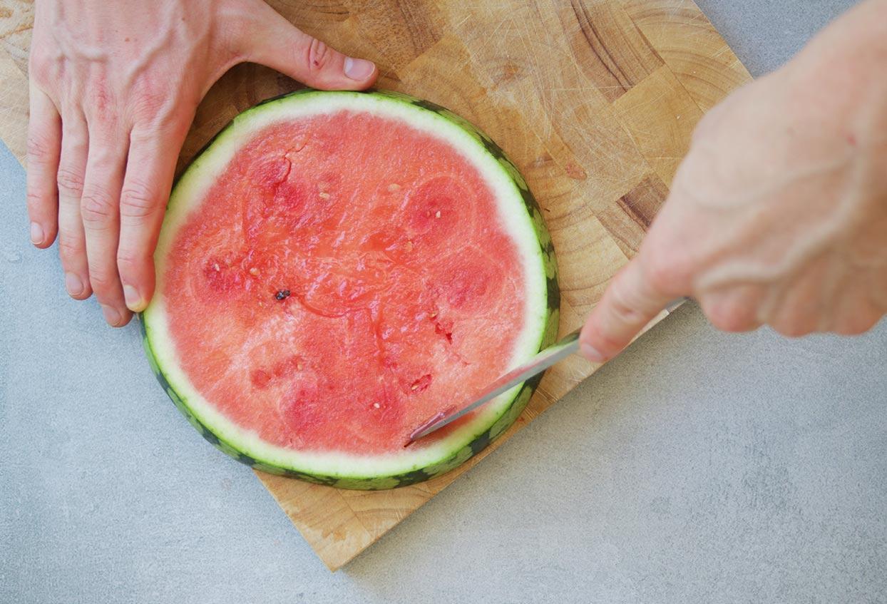Wassermelonen-Pizza italiano à la Foodoholic - Schritt 2