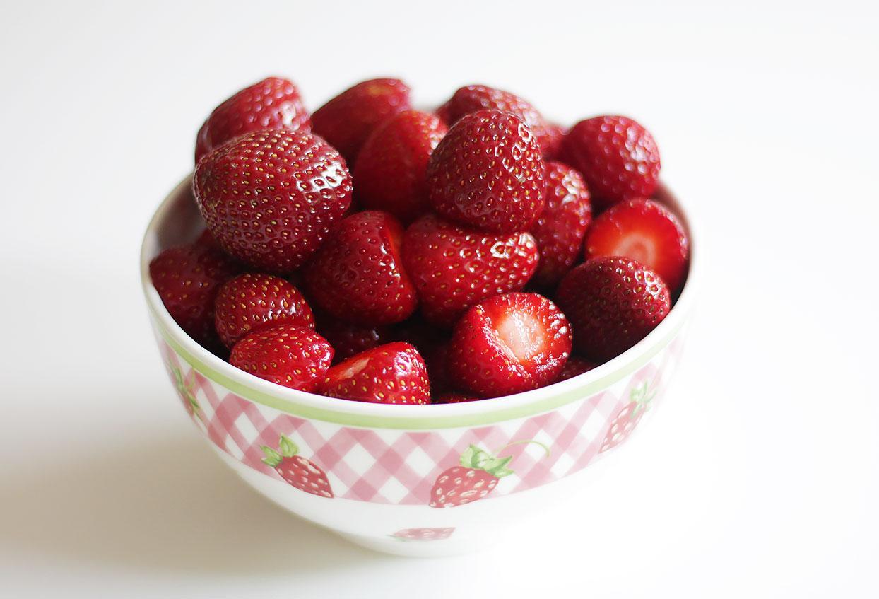 Erdbeermarmelade ohne zugesetzen Zucker - Schritt 1