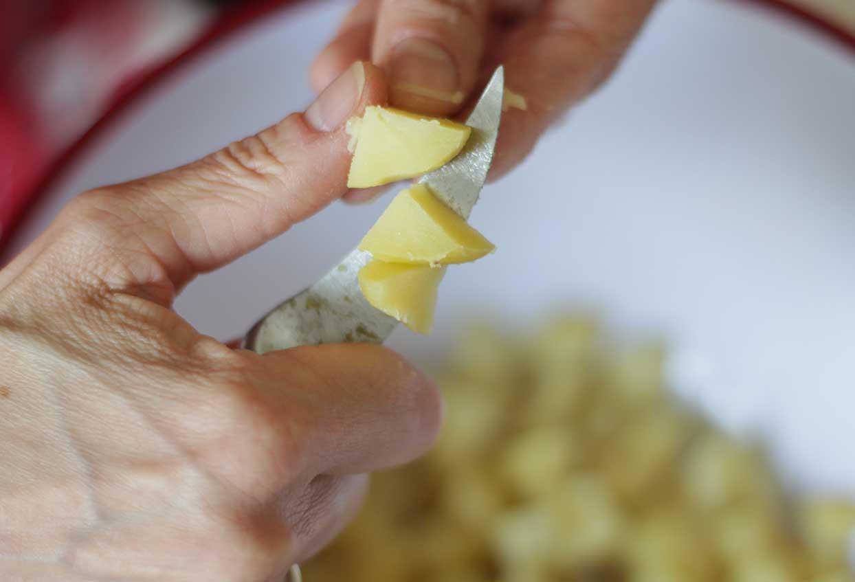 Omas-Kartoffelsalat mit fangfrischem Fisch - Schritt 2