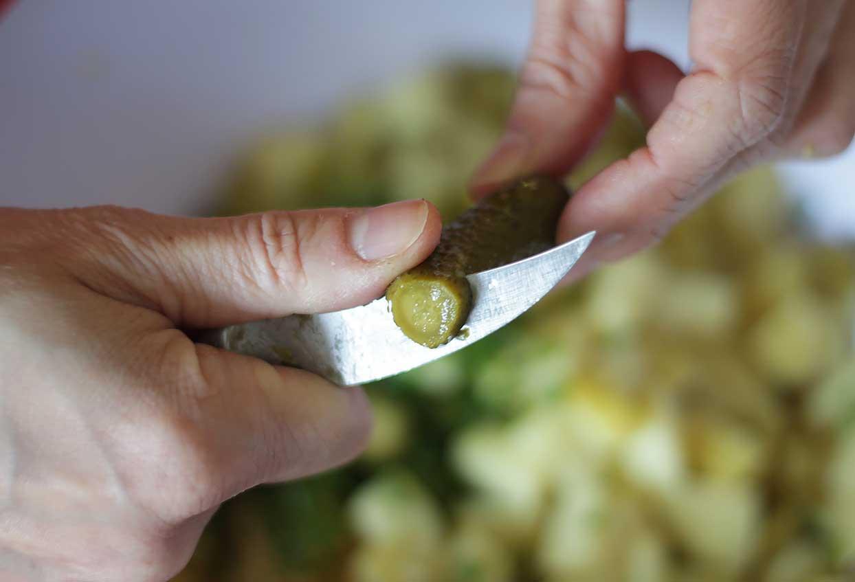 Omas-Kartoffelsalat mit fangfrischem Fisch - Schritt 3