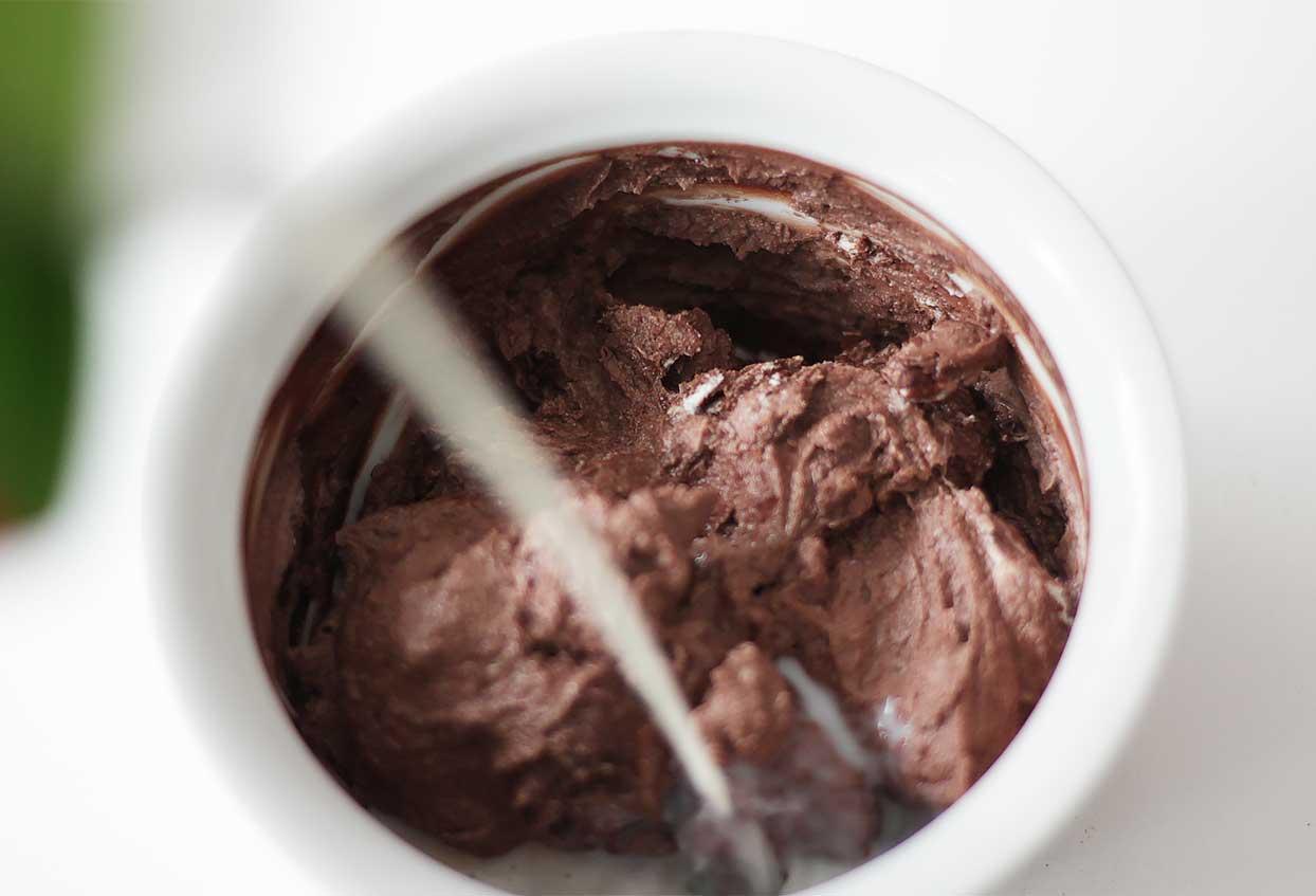 Sattmachender Schoko-Quarkpudding mit Banane - Schritt 4