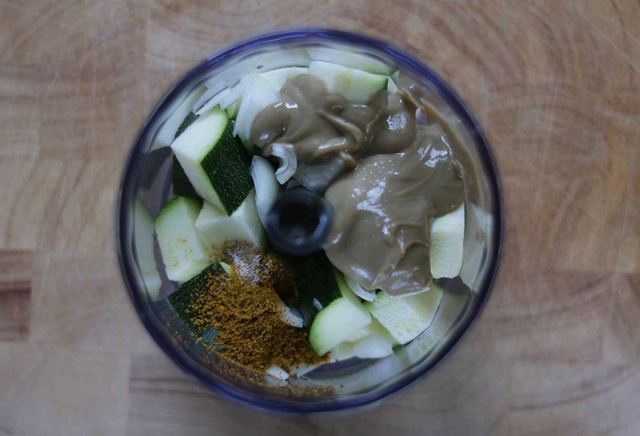 Indisch angehauchter Curry-Zucchini-Aufstrich - Schritt 4