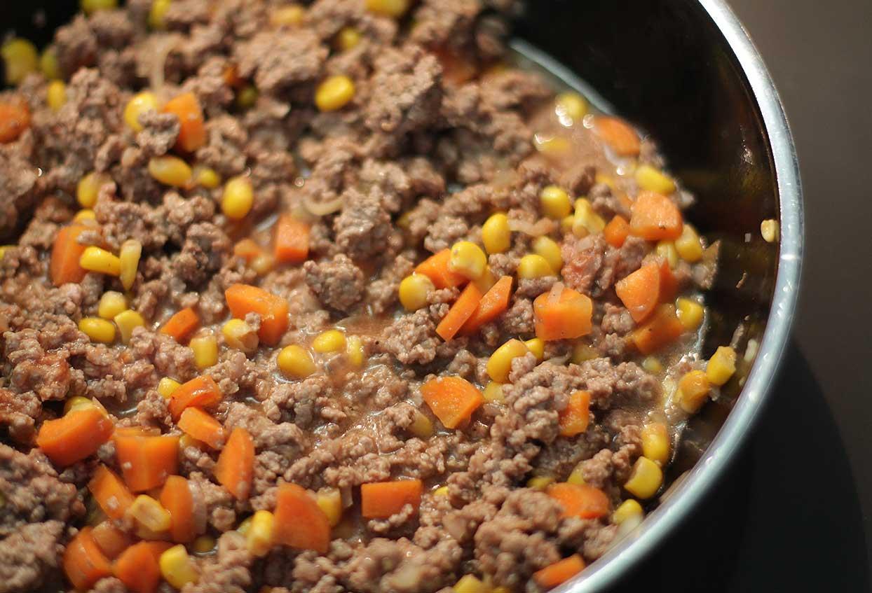 Mexikanisch gefüllte Paprika mit Vollkornreis und qualitativem Rinderhack - Schritt 3